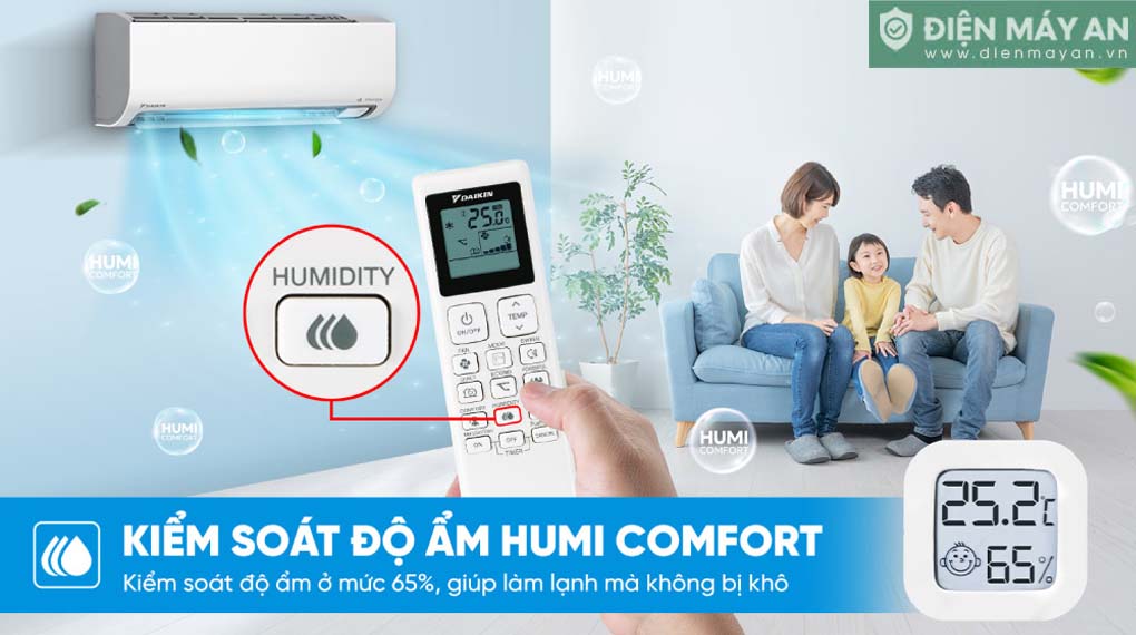 Điều hòa Daikin Inverter 24000 BTU 1 chiều FTKF71ZVMV